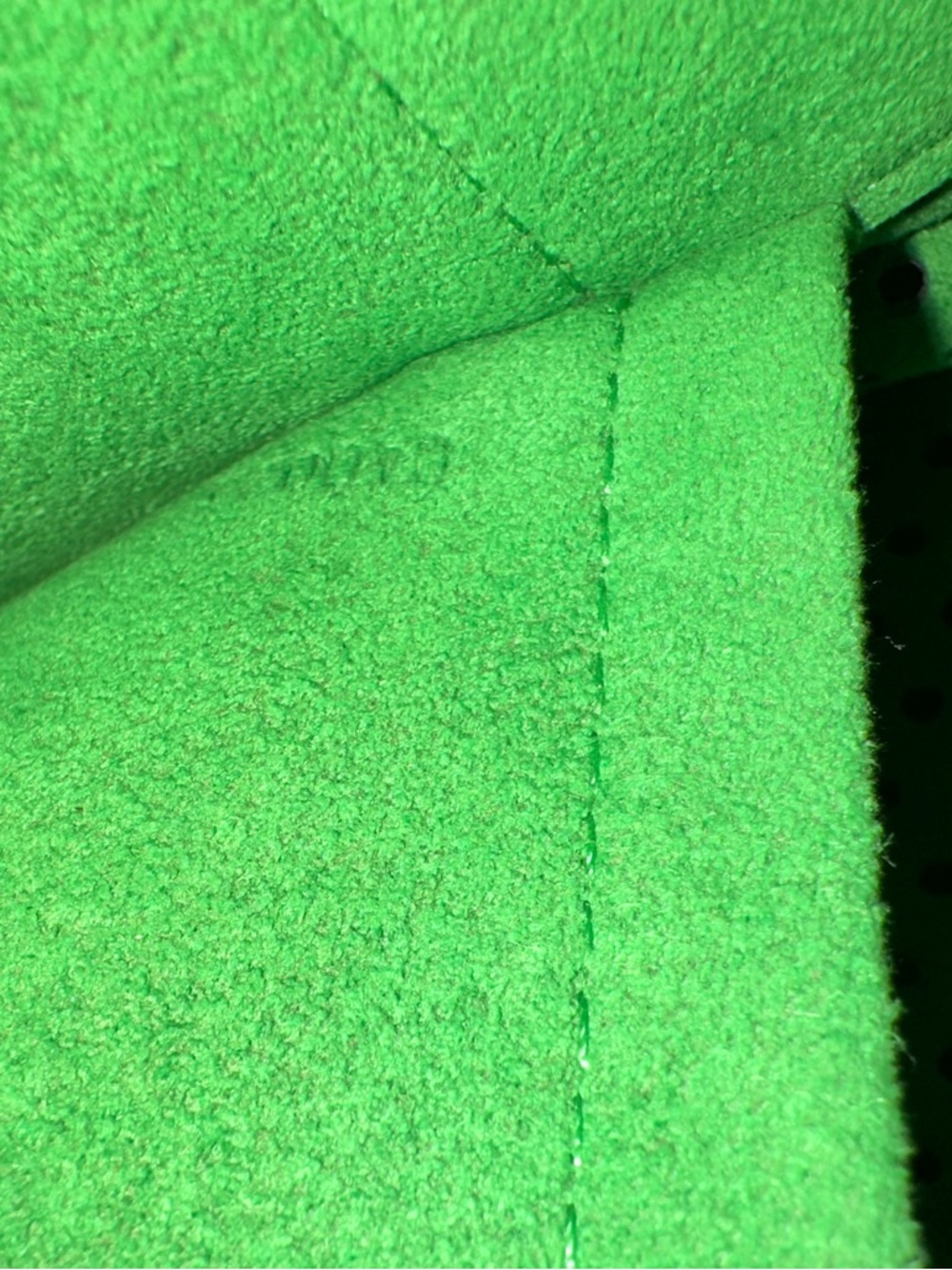 Louis Vuitton Brown Monogram Shoulder Bag with Green Accents - Picture 12 of 12